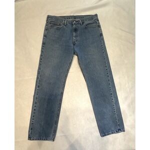 Levi's 505 Mens Vintage 100% Cotton Jeans Light Stonewash Red Tag